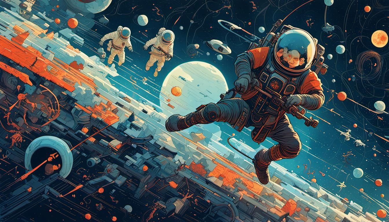 nephilims in space :: anthropomorphic nephilim spirits :: Co...
