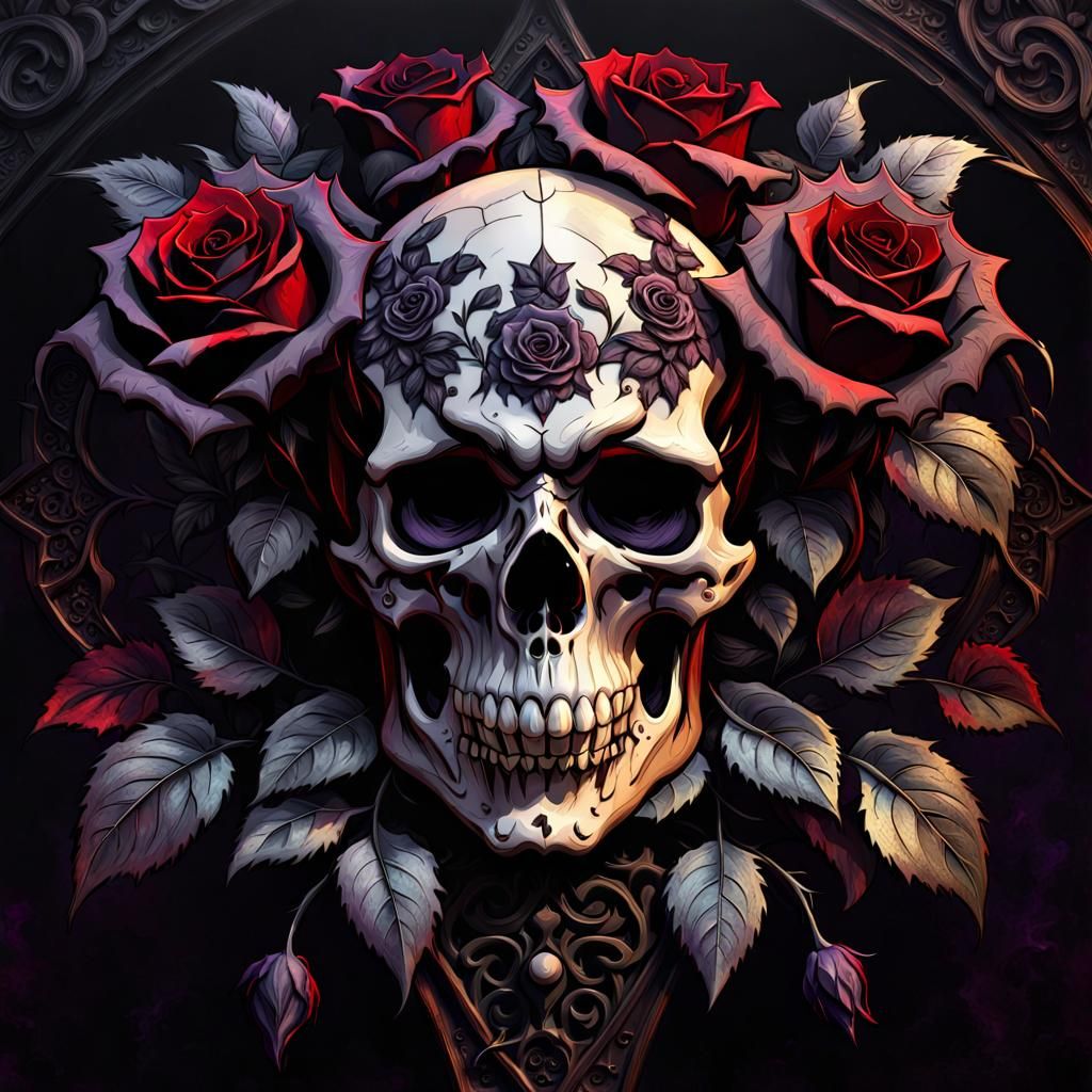 Gothic Skull 2