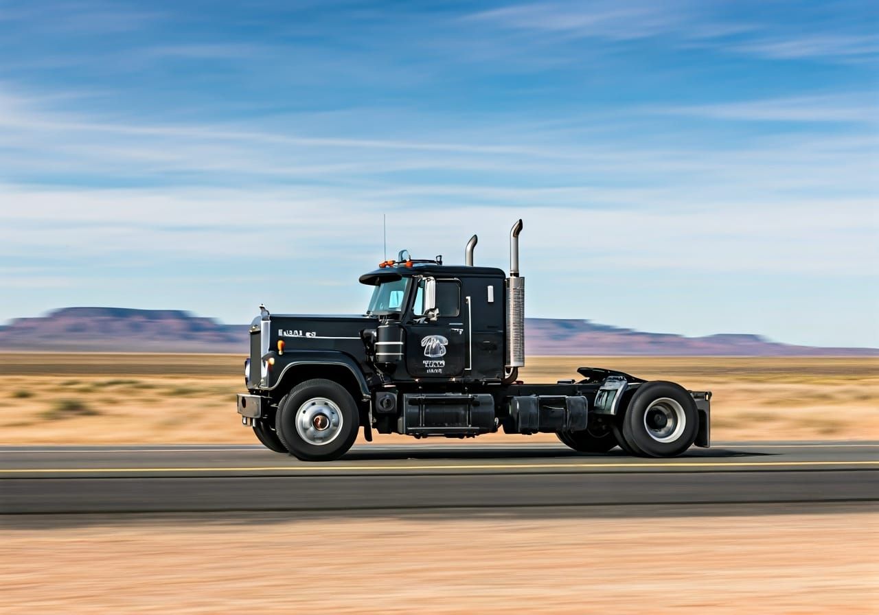 1970s Mack RS-700 semi