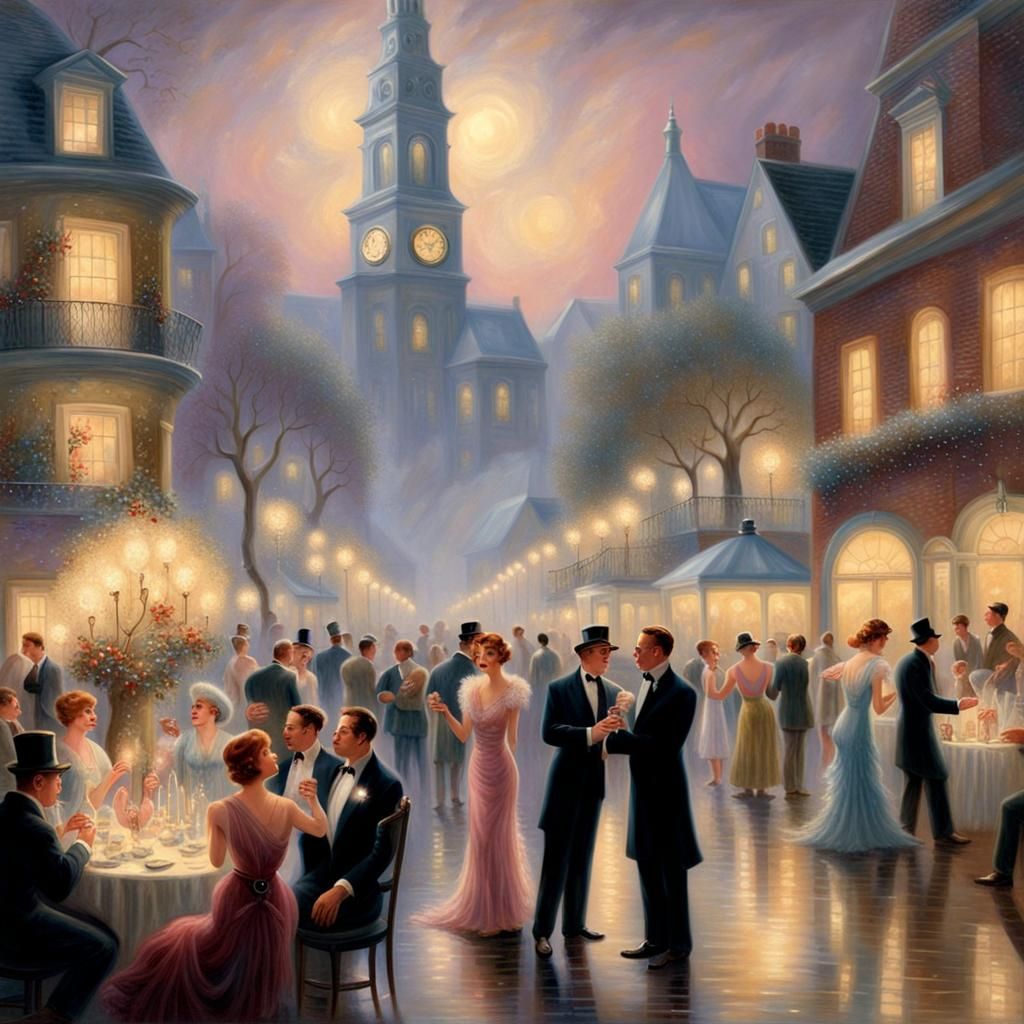 1930s New Year's Eve Charleston Party