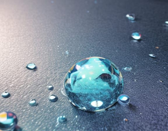 Hyperrealistic Milk Spill in Pastel Colors