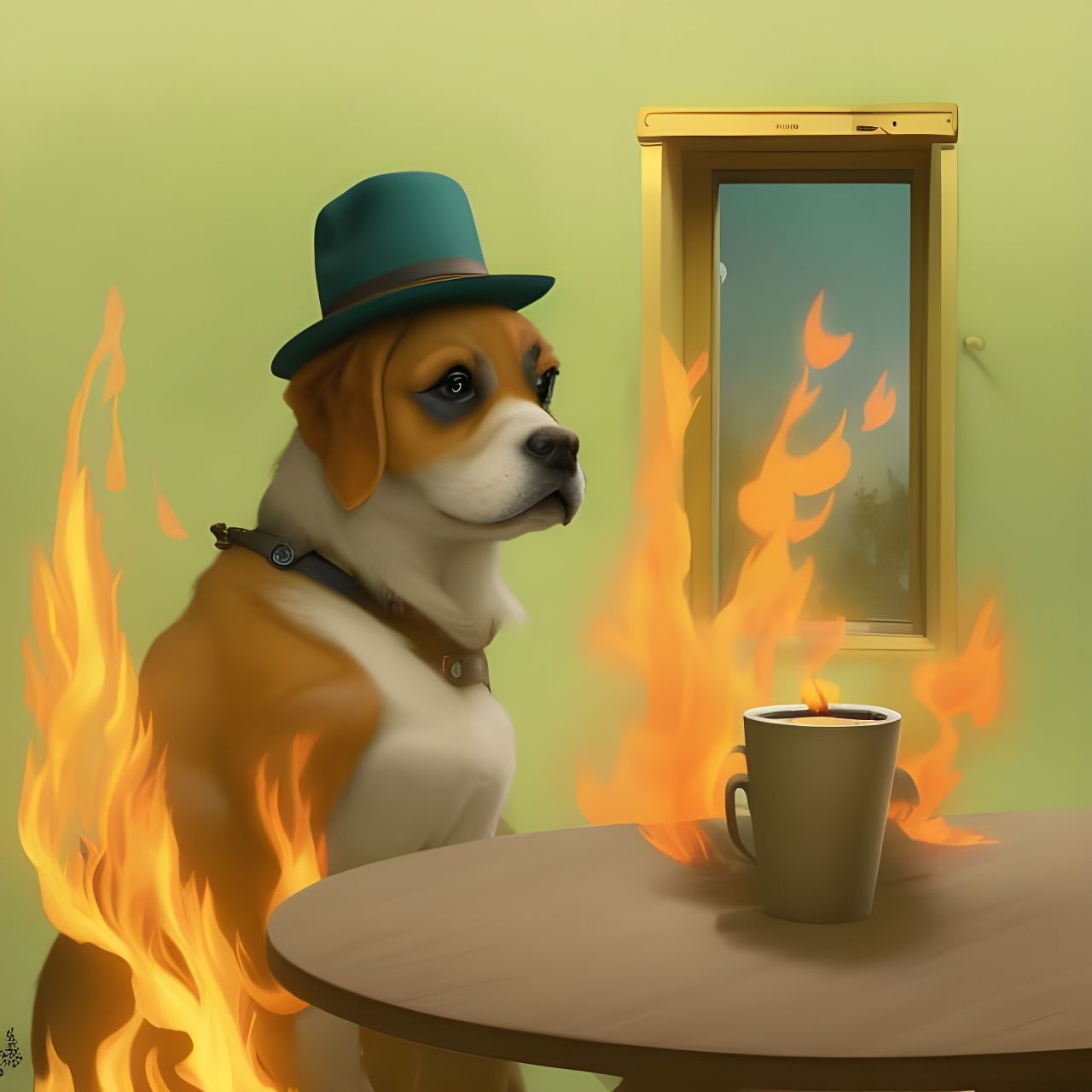 "This is fine"