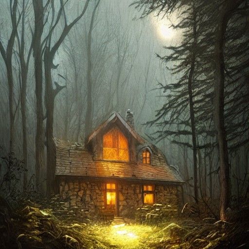 Cottage in the forest
