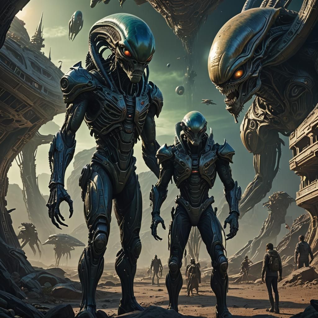 First Public Meeting: Alien and Man Announce Existence