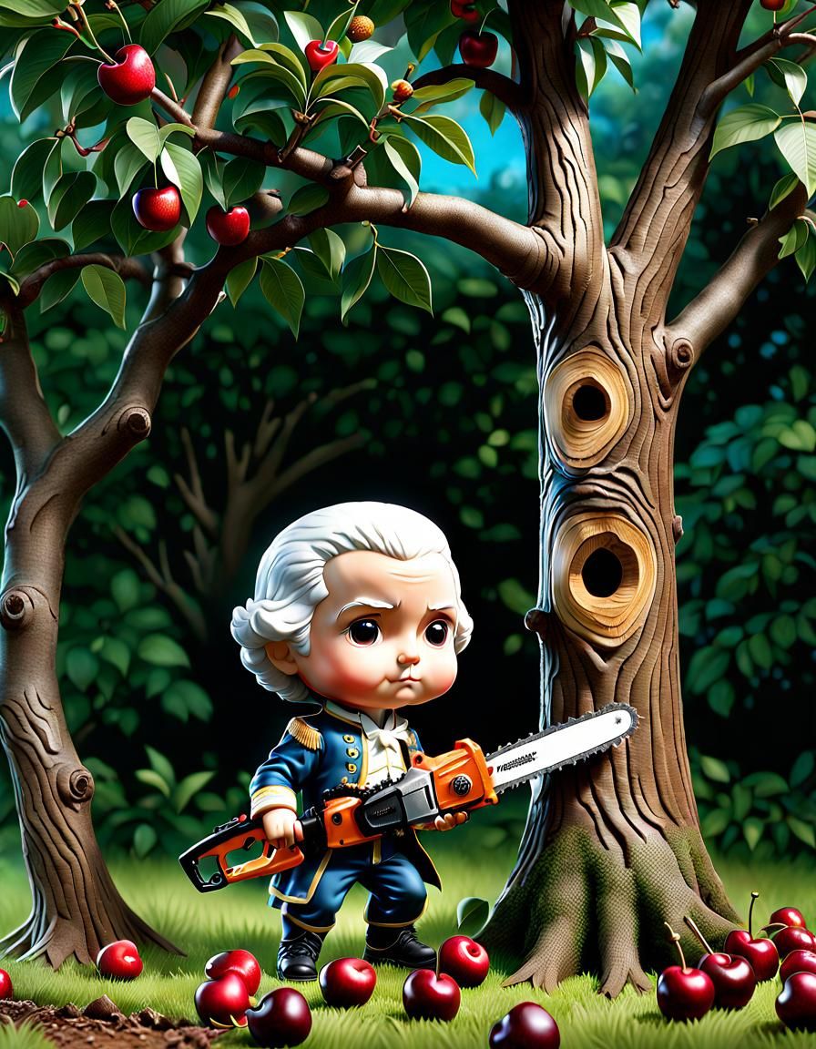 Chibi George Washington