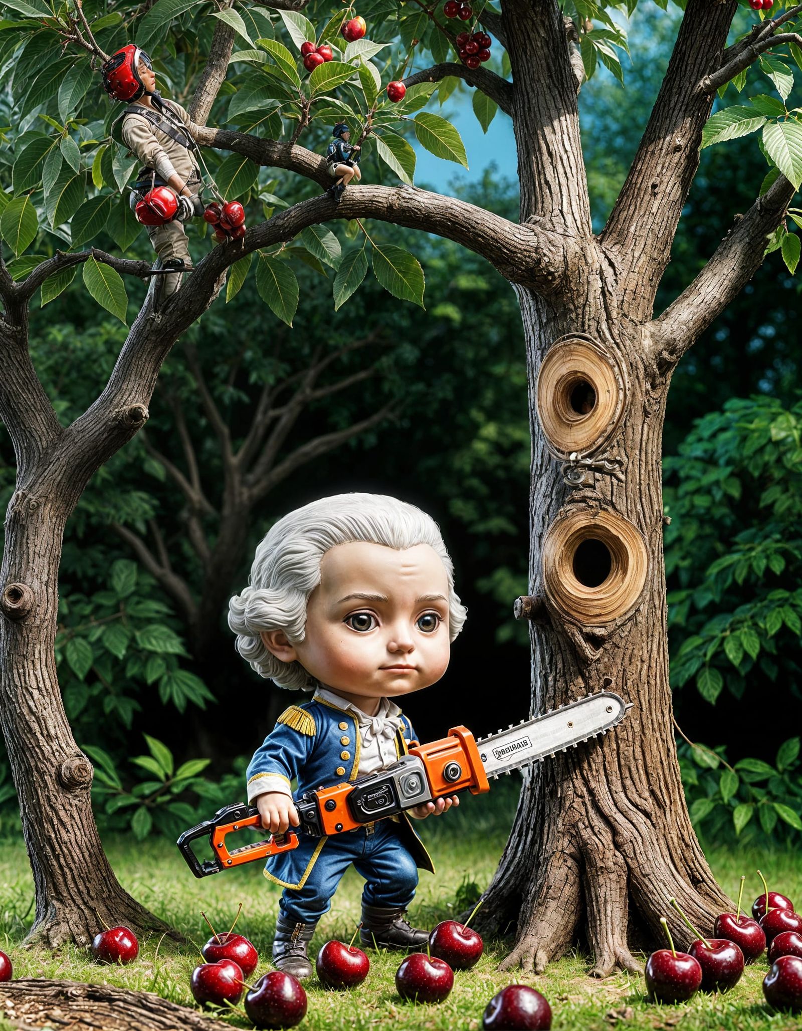 Chibi George Washington