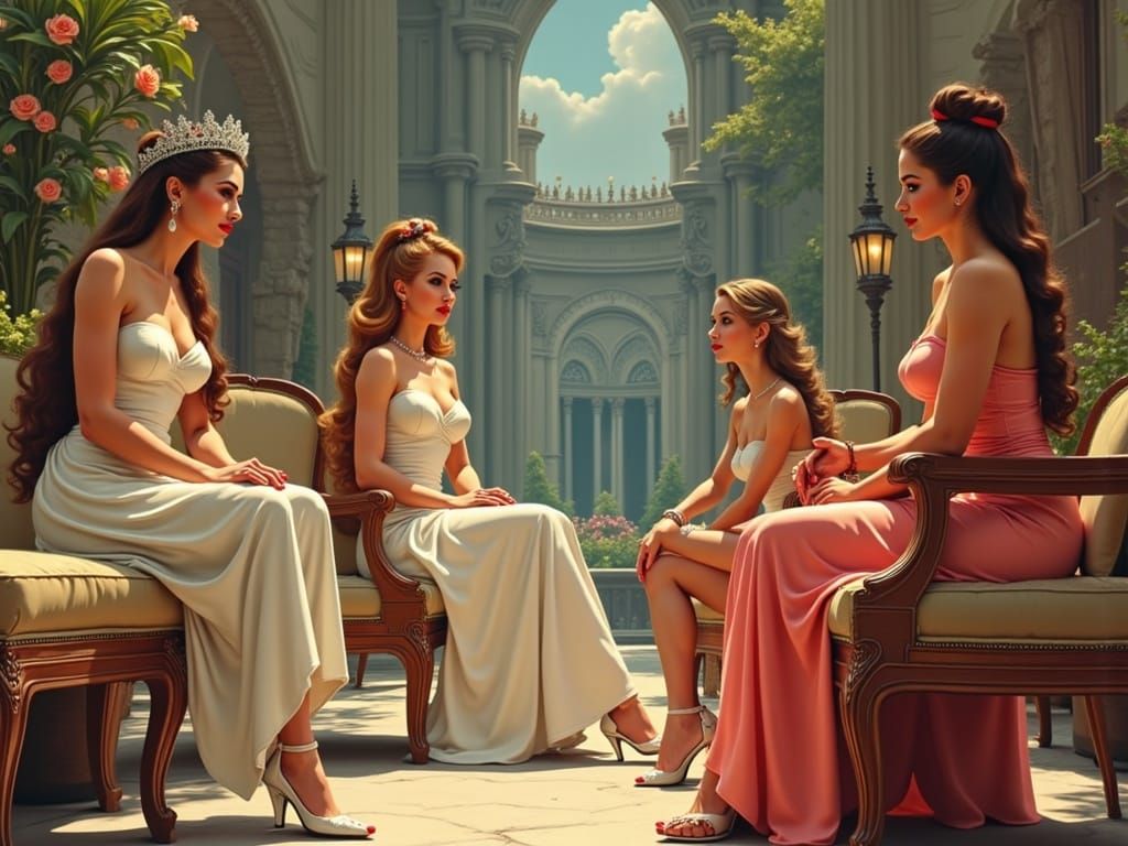 Heroines of the Galaxy Unite in Cosmic Pin-Up