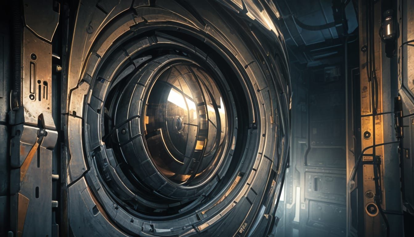 Oppressive Cocoon in 2030: Photorealistic Isolation