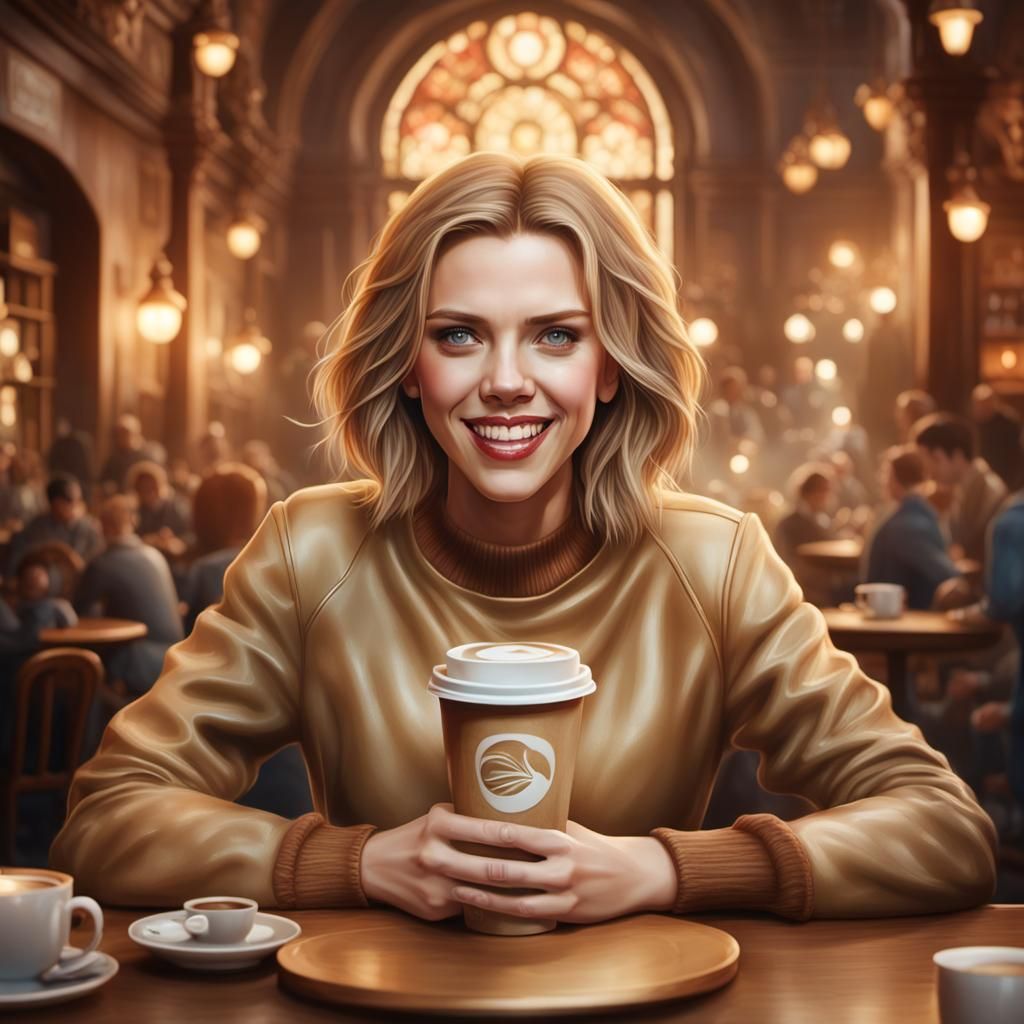 Dreamlike Portrait in Hyperrealistic Digital Art