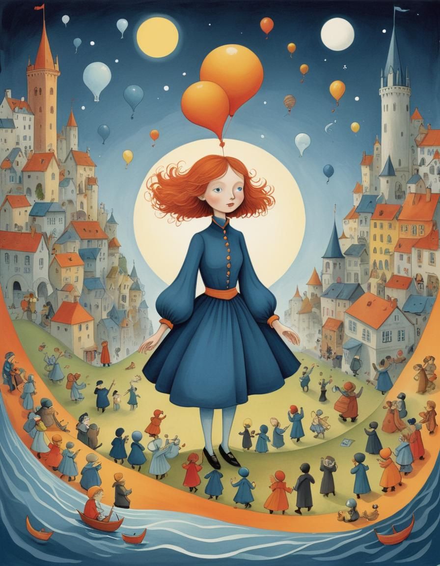 Dixit-Inspired Whimsical Illustration by Marie Cardouat