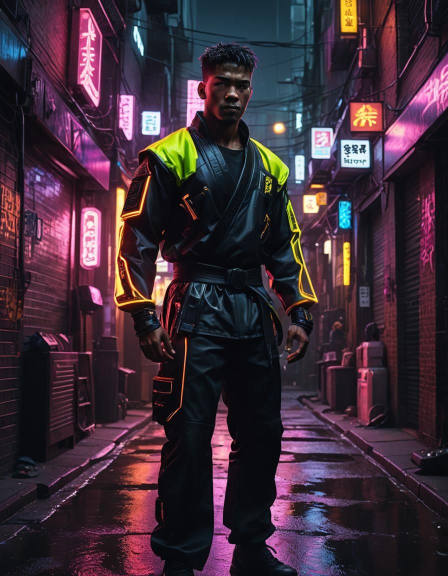 Neon Monk