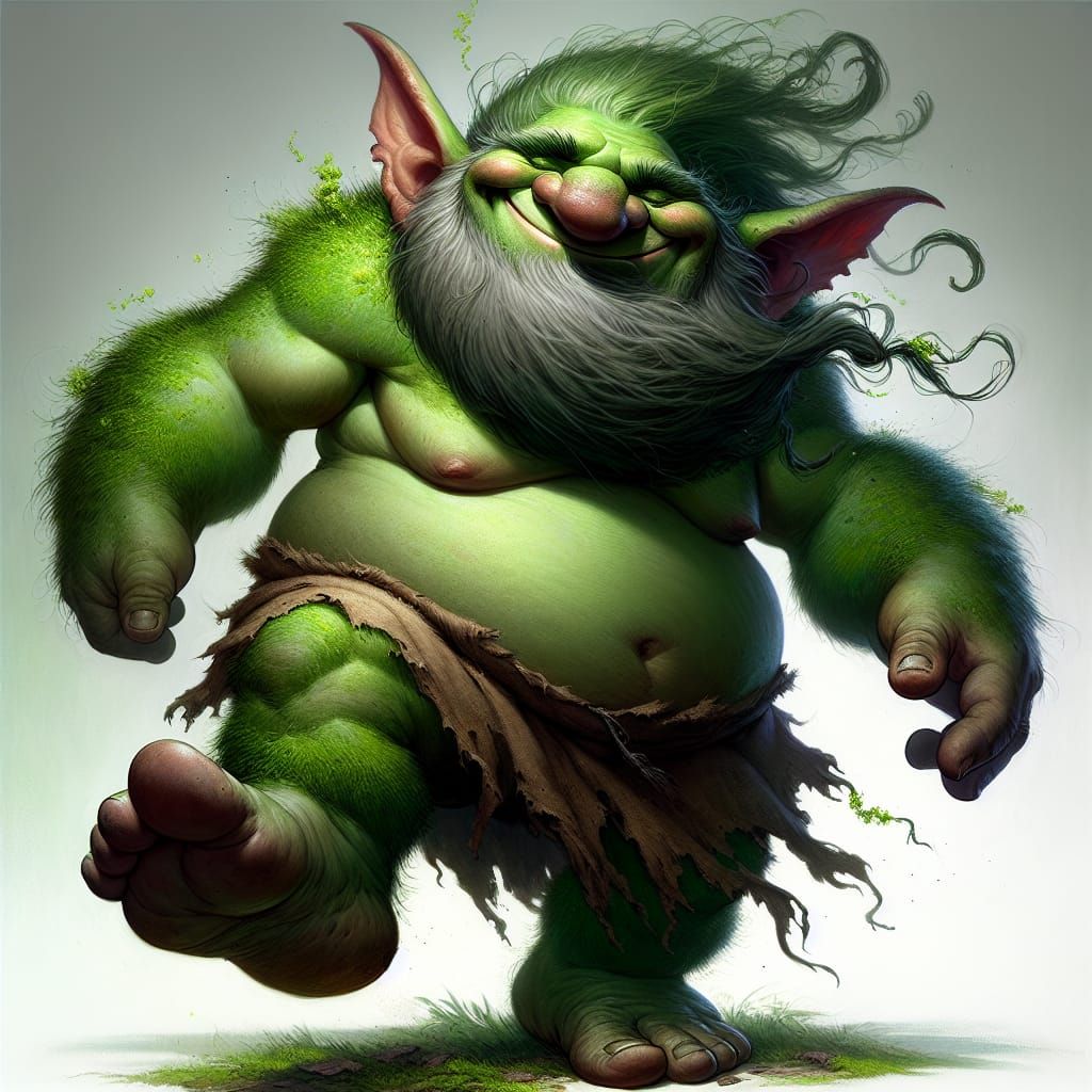 Dancing Impish ogre