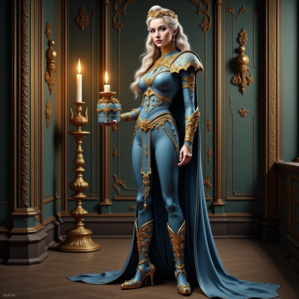 Kida from Atlantis Holding Atlantean Relic