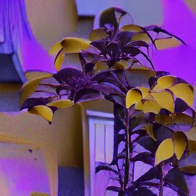 Spotted Perianth in Yellow and Purple Tones