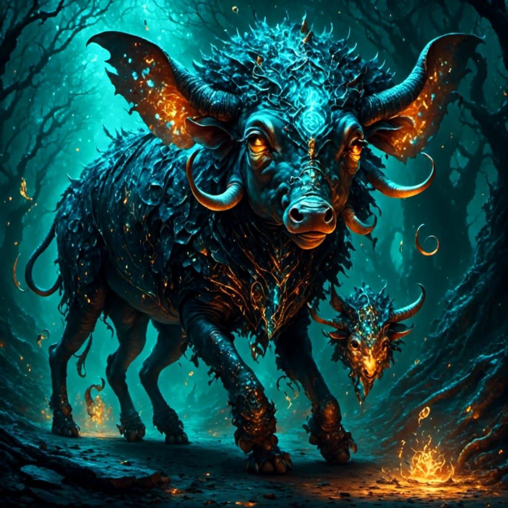 Fantasy Changeling Boar for Dungeons and Dragons