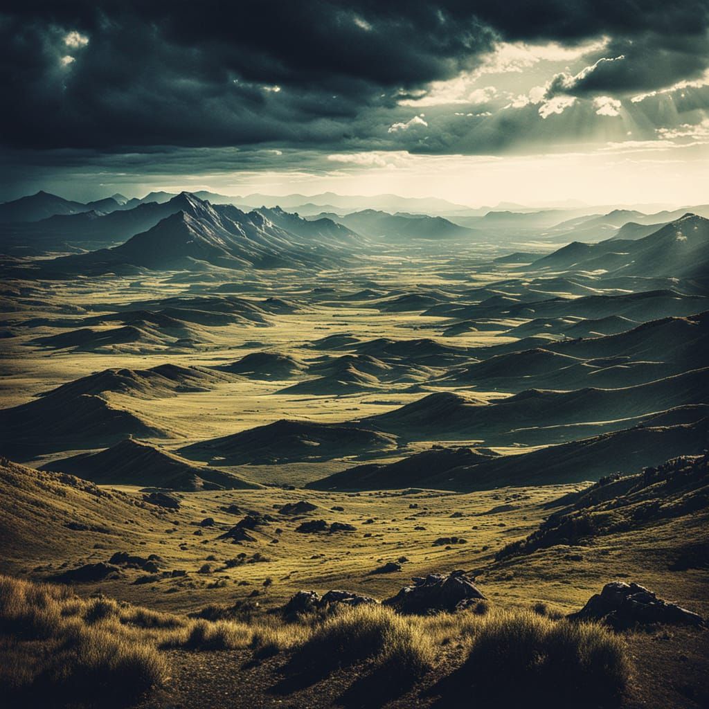 Epic Kingdom Landscape in Cinematic Style