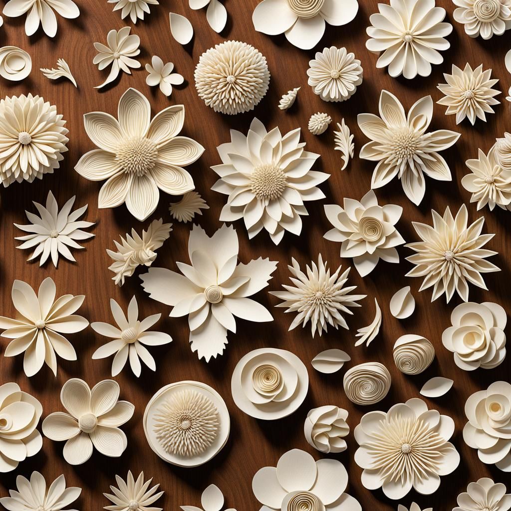 Sola Wood Flowers: Gouache Poster Art