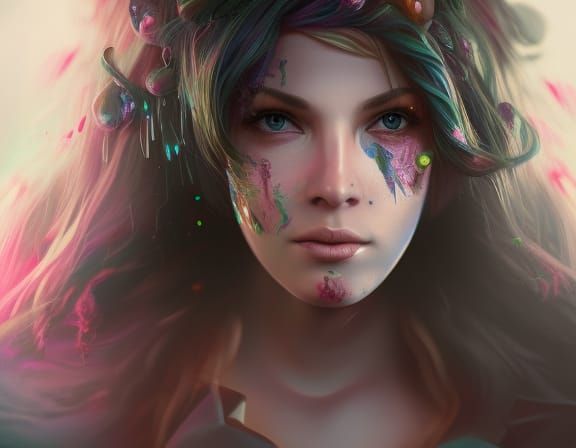 charmed ridge head and shoulders portrait, 8k resolution con...