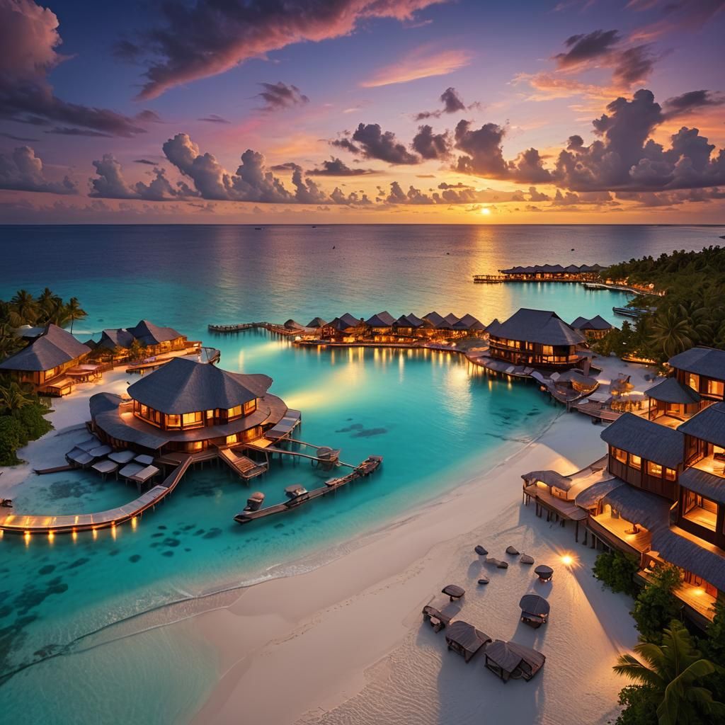Beaches at Sunset