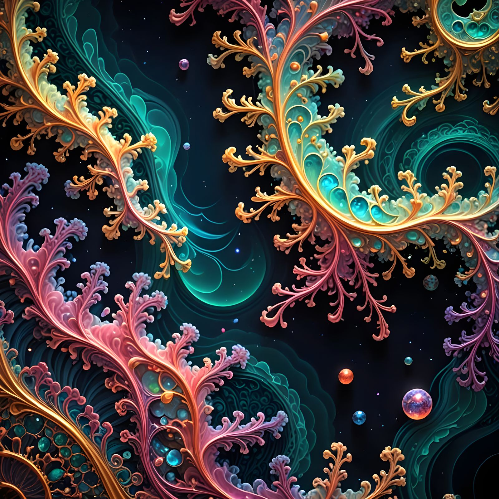 Surreal Tapestry of Interconnected Realities