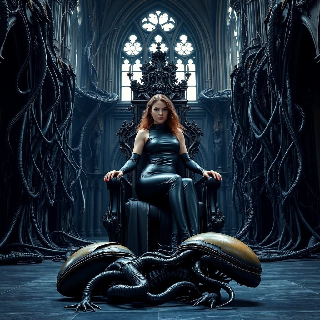 Gothic Queen of Biomechanical Hall