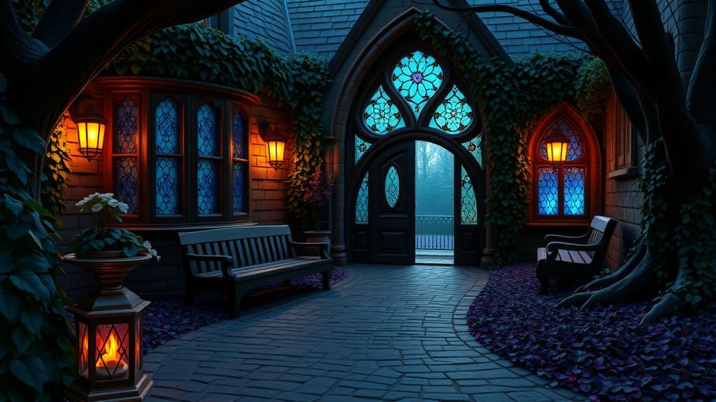 Whispers of Ancient Magic in Enchanted Irish Woodland Cottag...