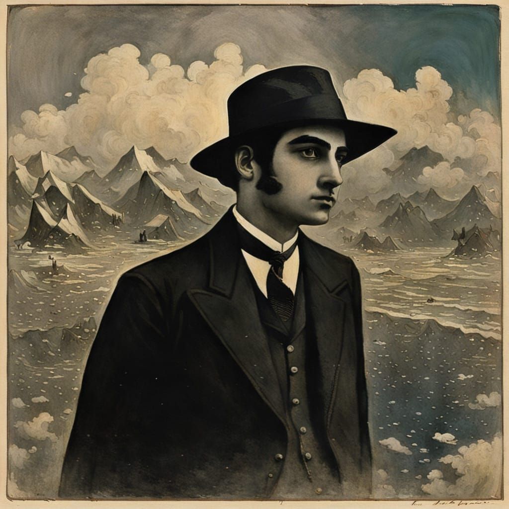 Cyberpunk Self-Discovery in Futuristic Vistas