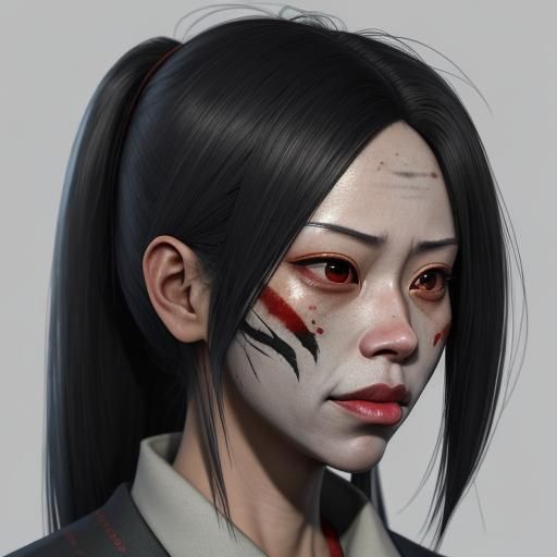 Kuchisake-Onna was a woman who was mutilated during her life, with her mouth being slit from ear to ear. In some version...