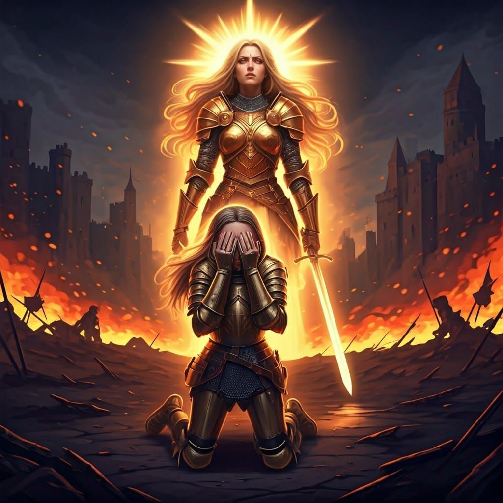 Golden Armor of Courage: A Child's Inner Strength