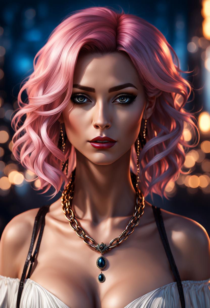 Hel, Queen of the Underworld with Black Tiger