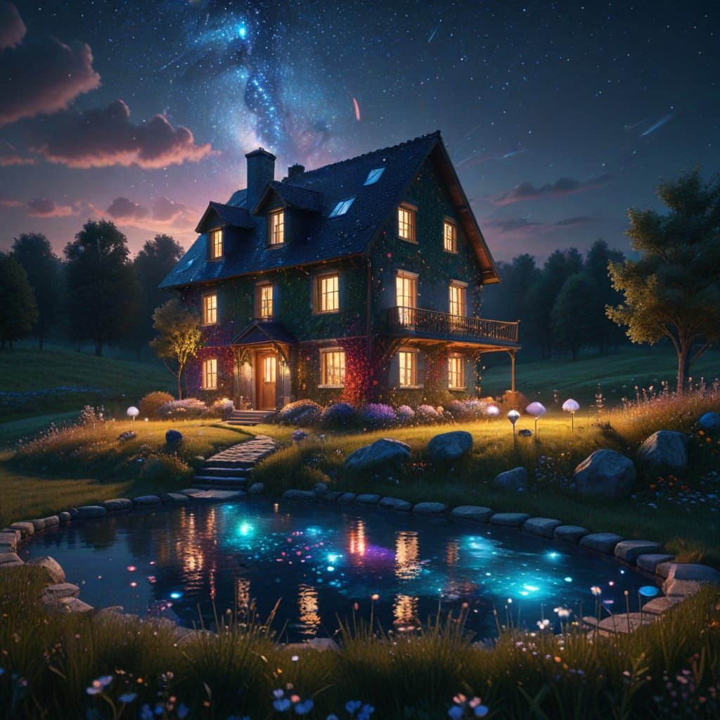 Gemstone House in Starry Meadow