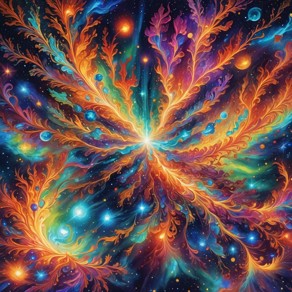 Holographic Cosmic Illustration: Love Transcending the Unive...