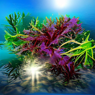 Colorful Coral Reef Ecosystem