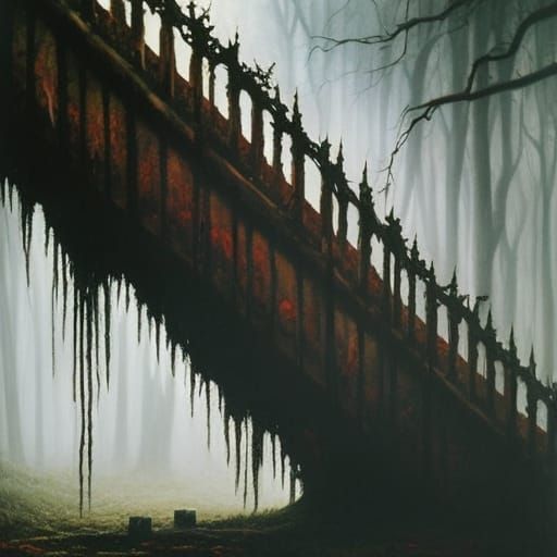 Ominous Plague Doctor in Dystopian Rat City