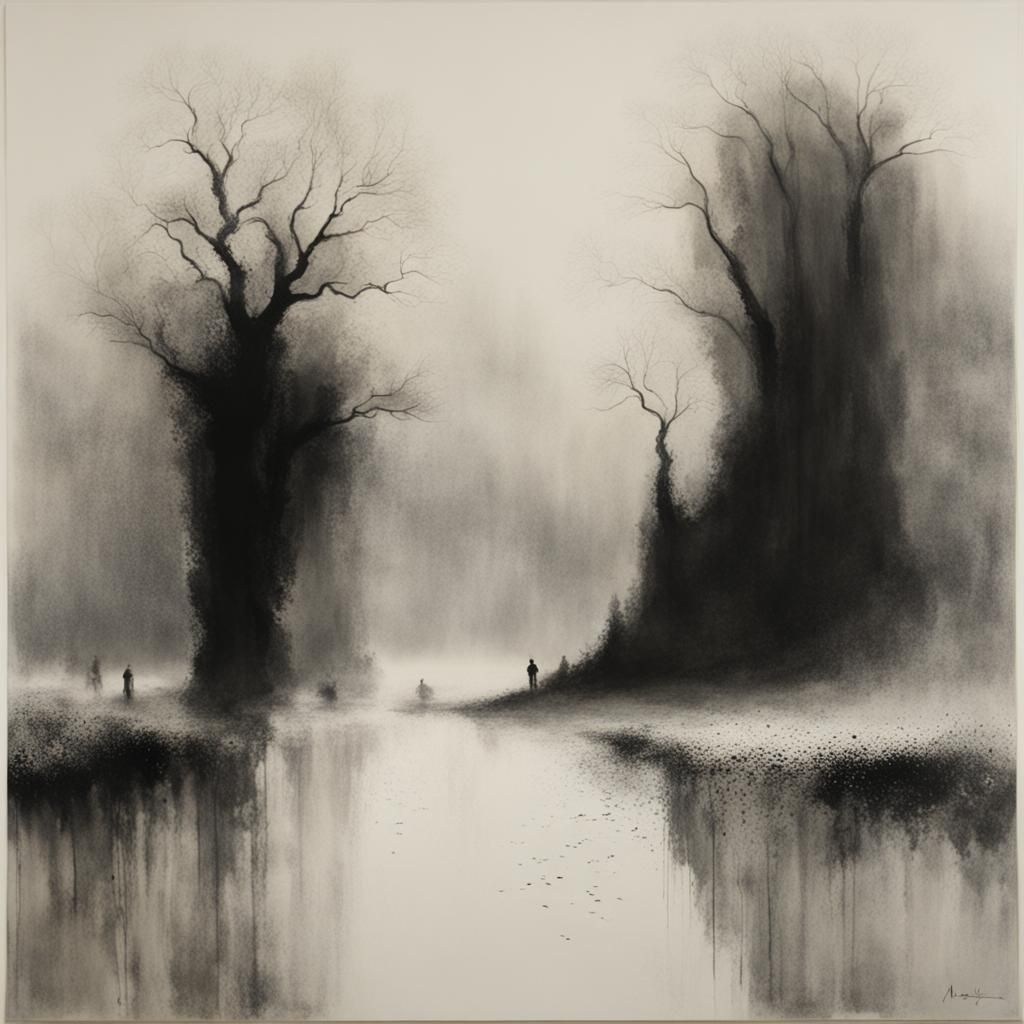 Assiduous in Etching-Inspired Minimalist Style