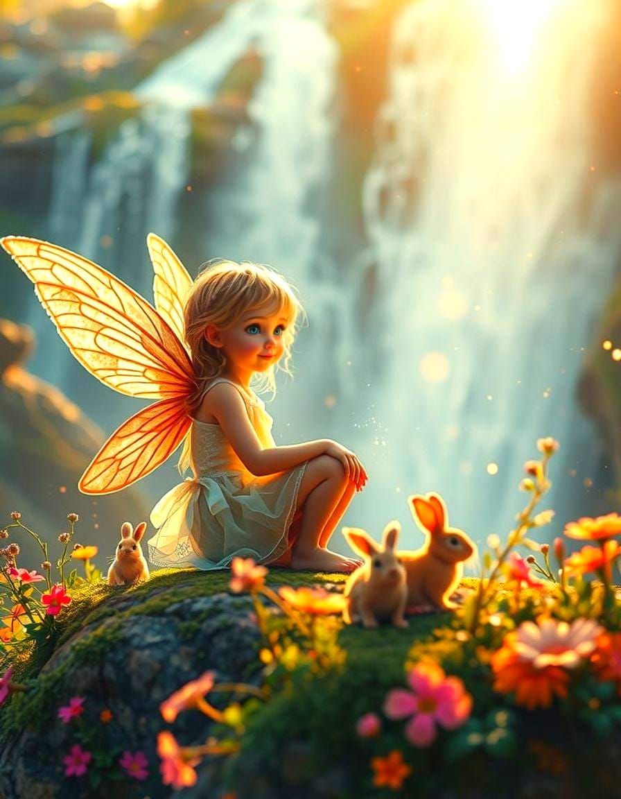 Waterfall Fairy