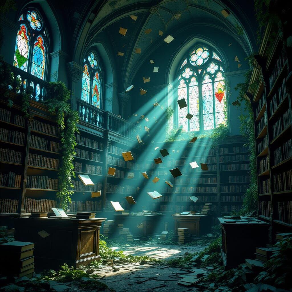 Ethereal Library of Lost Knowledge