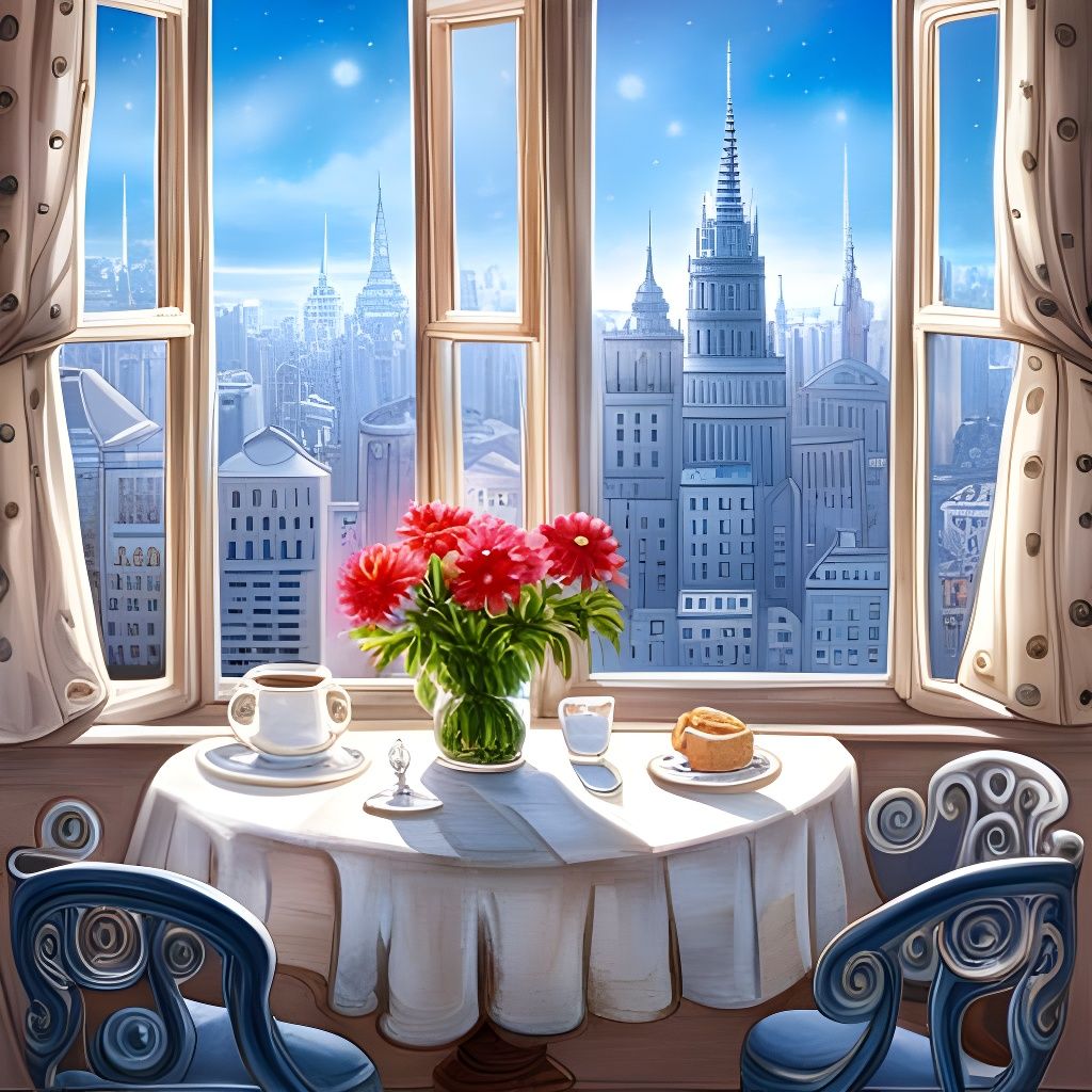 The view through a window