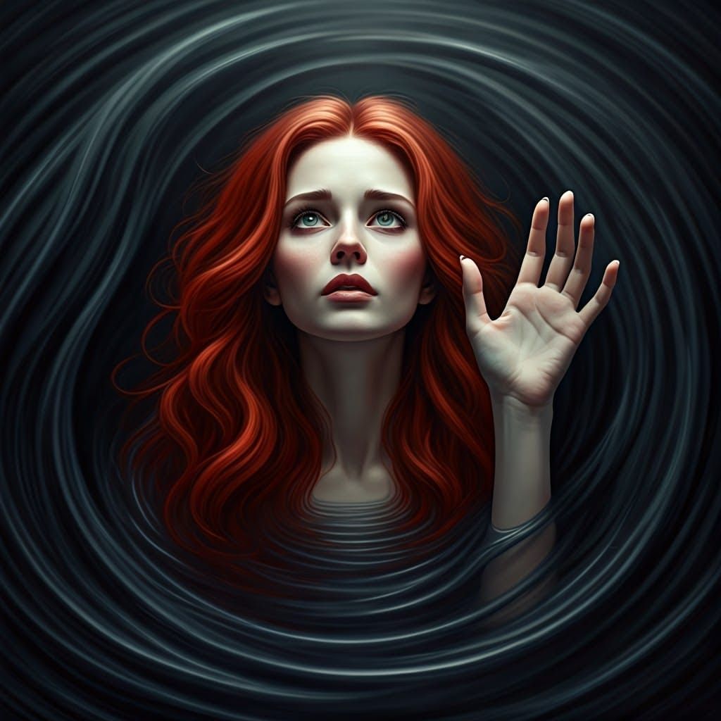 Hope Amidst Dark Depths