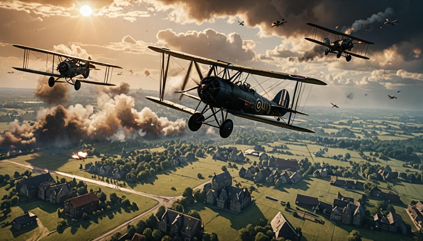 World War I Air Battle in Unreal Engine