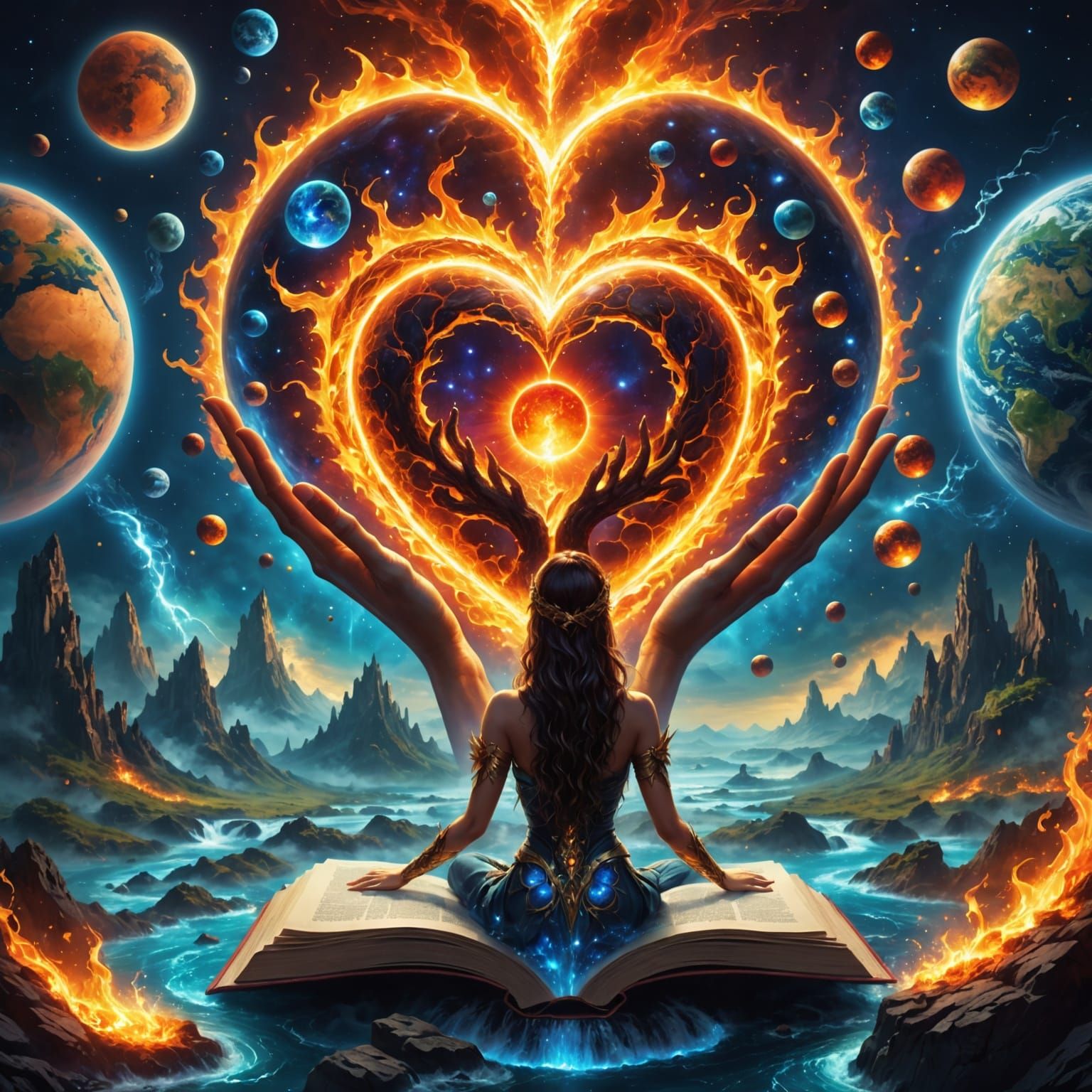 Eternal Cycle of Birth and Rebirth in Dreamlike Cosmic Realm