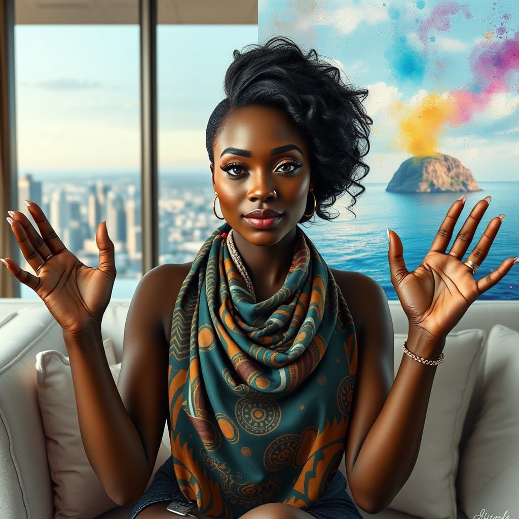 Hyperrealistic Dreamscape in Cinematic Photo Style