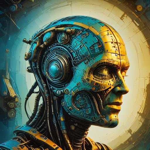 <lora:Cyborg:1.0> tiny resilient tardigrade is in an imaginative settings. Focus on its unique shape and their ability...