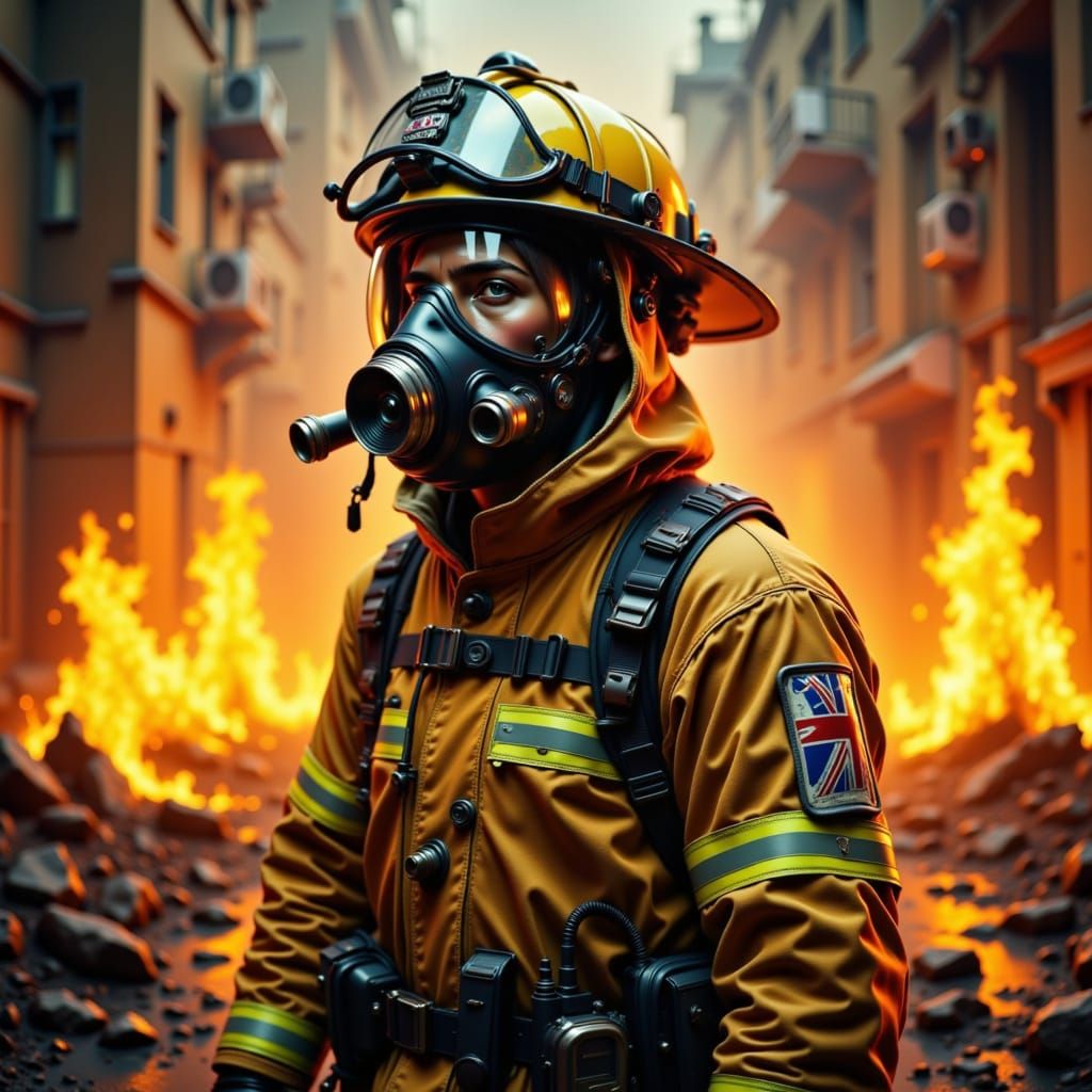 Firefighter in Inferno