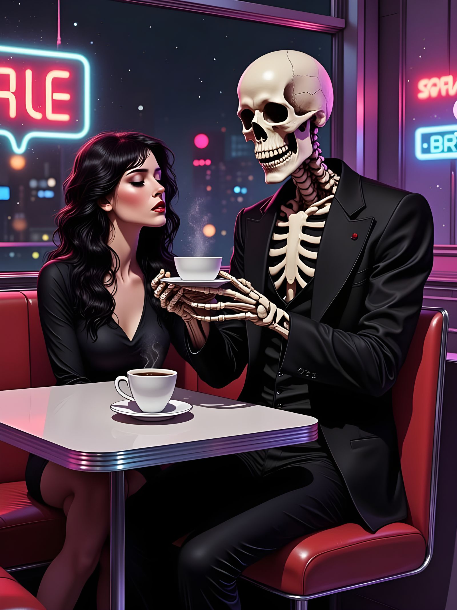 The coffee so bitter…