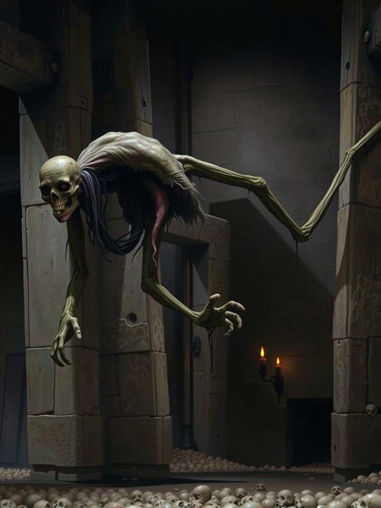 Eldritch Horror in the Underground, Inspired by H.R. Giger a...