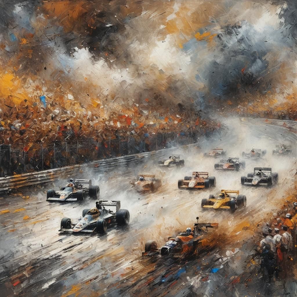 1970's formula one race 2