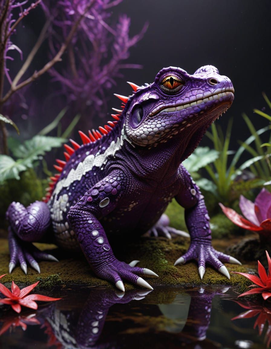 Fantastical Swamp Creatures Emerge from the Depths