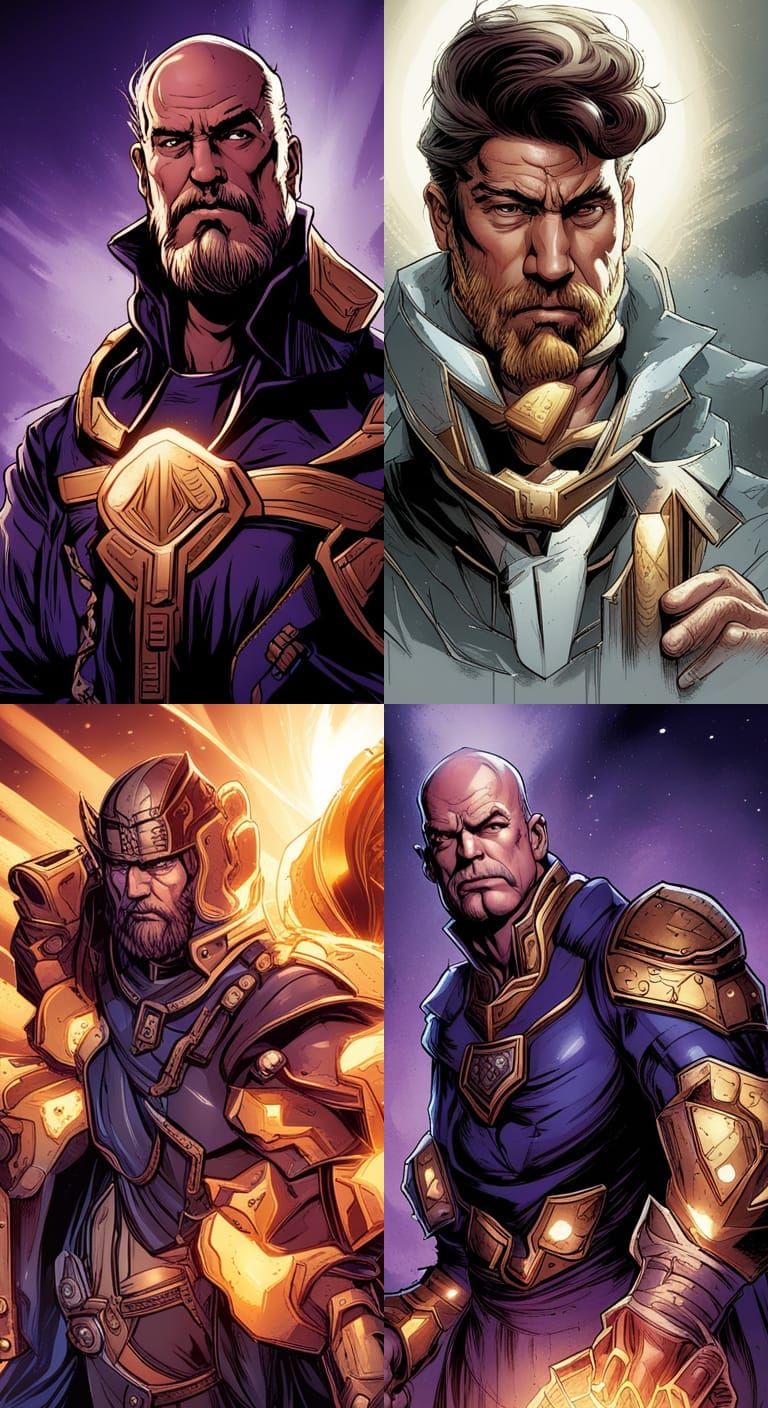 Thanos: Scholar and Advisor in Comic Book Art