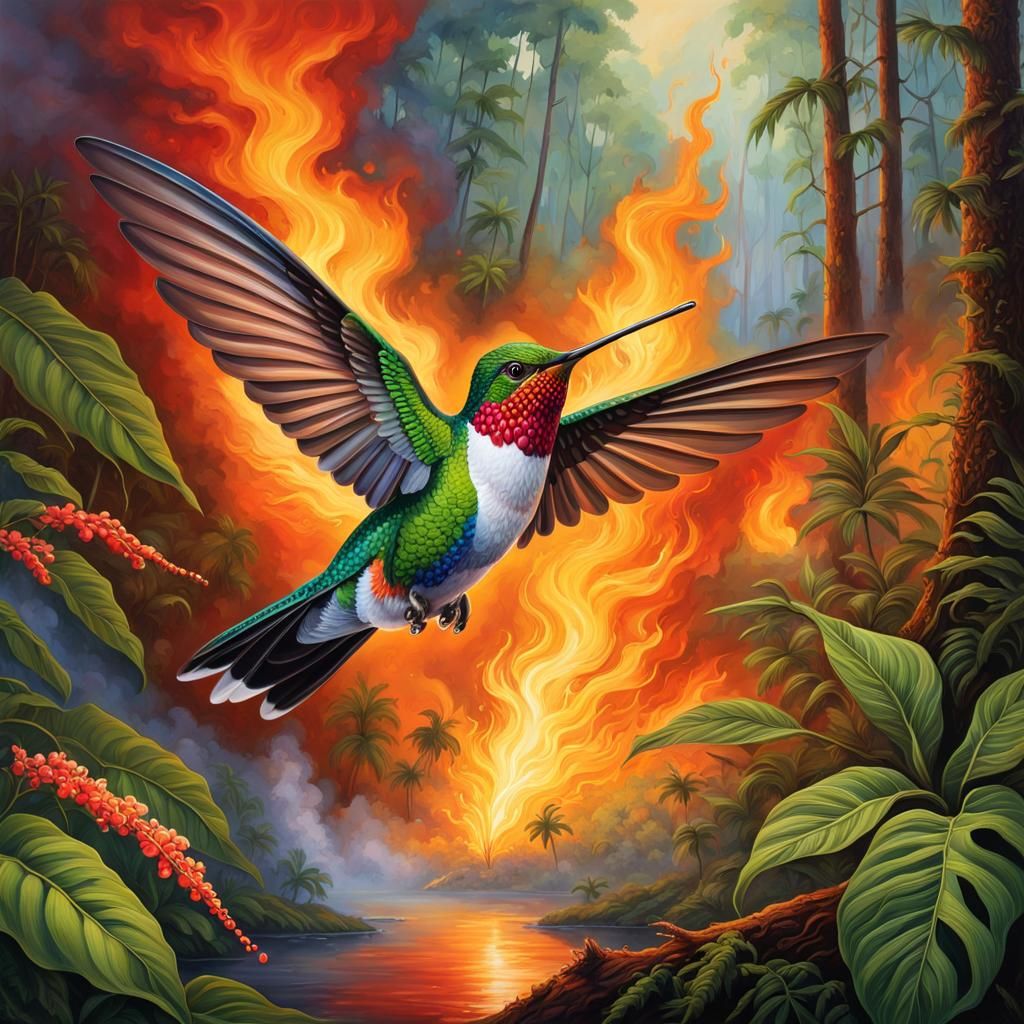 The legend of the Hummingbird